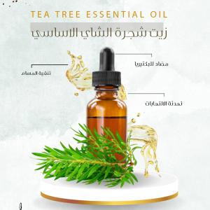 Tee Tree Essential Oil زيت شجرة الشاي الاساسي